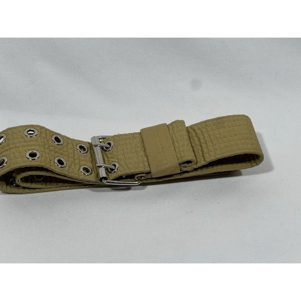 Johnny Was Pete & Greta Canvas Belt‎ Double Grommet Adjustable Buckle